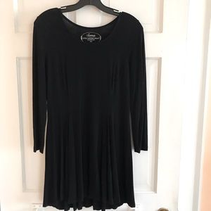 Soma black long sleeve dress